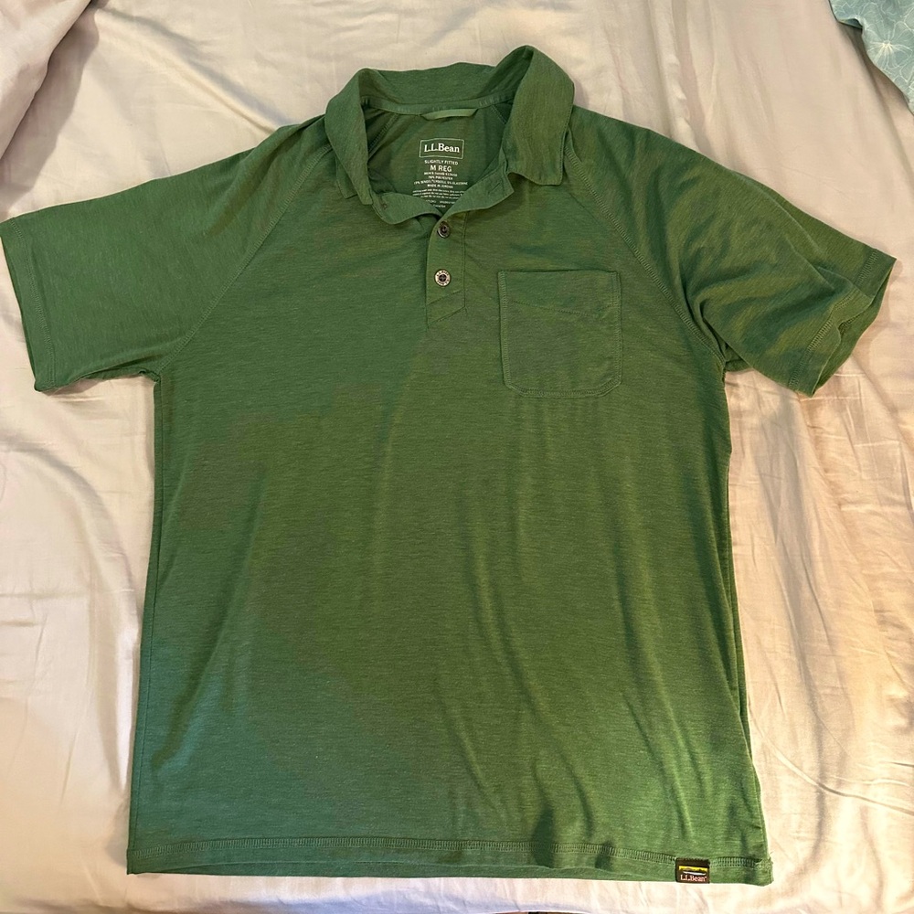 LL Bean Men’s Polo with Pocket LL Bean